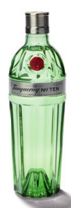 Colruyt Tanqueray Nº ten distilled gin 47,3% vol 70 cl aanbieding