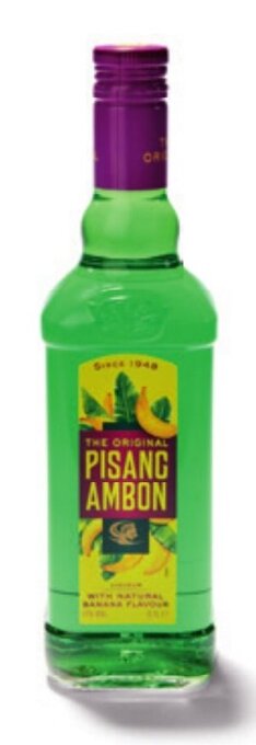 Pisang Ambon the original bananenlikeur 17% vol 70 cl