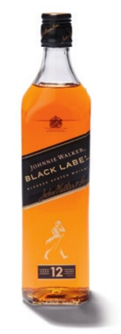 Colruyt Johnnie Walker black label aged 12 years blended scotch whisky 40% vol 70 cl aanbieding