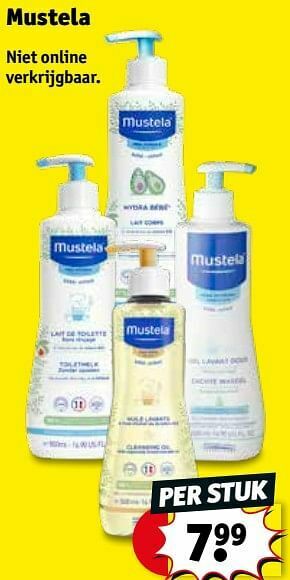 Kruidvat Mustela aanbieding