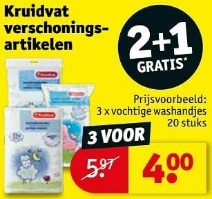 Vochtige washandjes