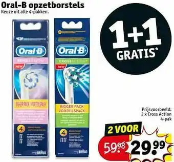 Kruidvat Cross action aanbieding