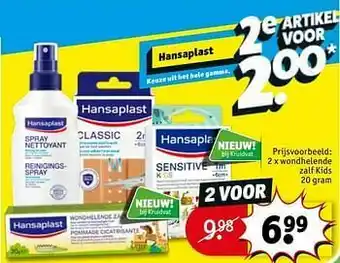 Kruidvat Wondhelende zalf kids aanbieding