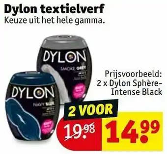 Kruidvat Dylon sphèreintense black aanbieding