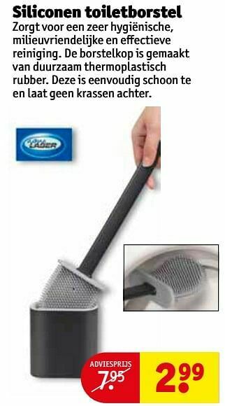 Kruidvat Siliconen toiletborstel aanbieding
