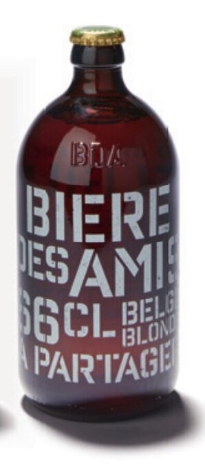 Biere des Amis blond bier 5,8% vol 66 cl