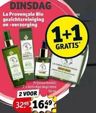Kruidvat Anti-age dagcrème aanbieding