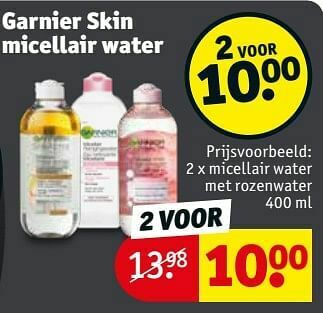 Kruidvat Micellair water met rozenwater aanbieding