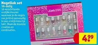 Kruidvat Nagellak set aanbieding