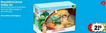 Monchhichi artus’ hobby set