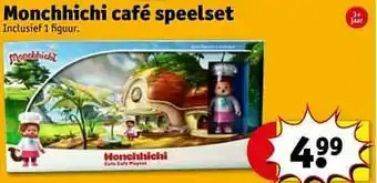 Monchhichi café speelset