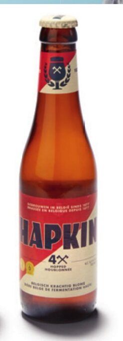 Colruyt Hapkin sterk blond bier 8,5 % vol 6 x 33 cl aanbieding