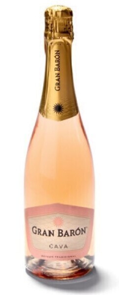 Colruyt Cava gran barón rosé brut 75 cl aanbieding