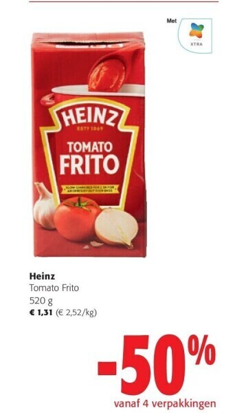 Heinz tomato frito 520 g