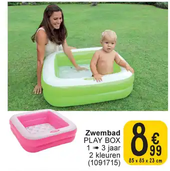 Cora Zwembad 85x85x23CM aanbieding