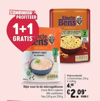 Rijst Voor In De Microgolfoven Uncle Ben's 250 g