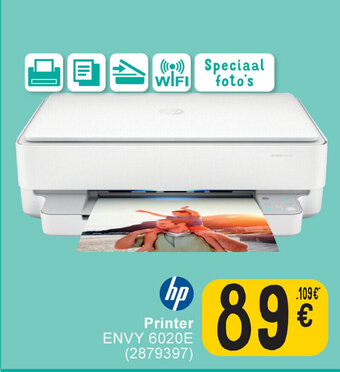 Cora HP printer envy 6020E (2879397) aanbieding