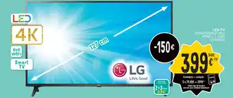 Cora LG LED-tv 50UQ75006LF.AEU hdmi x 3, usb, 127 cm (3146909) aanbieding