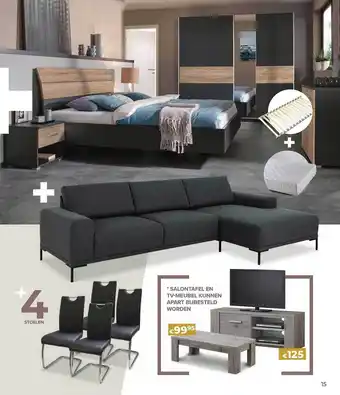 Euroshop Salontafel En Tv-meubel aanbieding