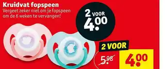 Kruidvat Fopspeen