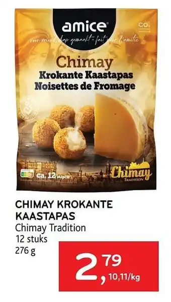 Alvo Chimay krokante kaastapas chimay tradition 276 g aanbieding