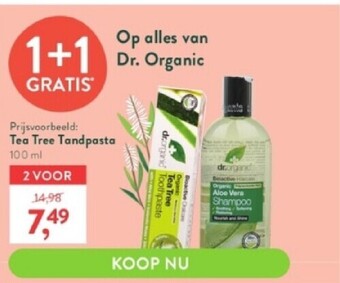 Holland & Barrett Tea tree tandpasta 100 ml aanbieding