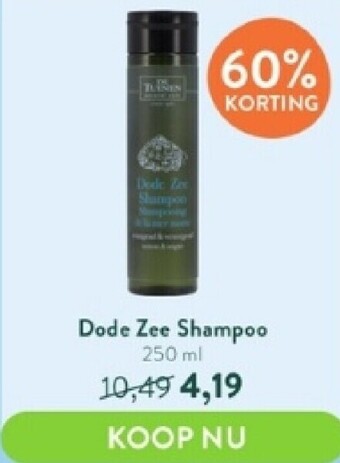 Holland & Barrett Dode zee shampoo 250 ml aanbieding