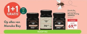 Holland & Barrett Manuka honing 240mgo 250 gram aanbieding