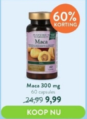 Holland & Barrett Maca 300 mg 60 capsules aanbieding