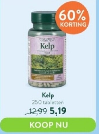 Holland & Barrett Kelp 250 tabletten aanbieding
