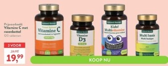 Holland & Barrett Vitamine c met rozenbottel 120 tabletten aanbieding