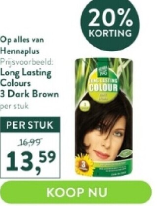 Long lasting colours 3 dark brown