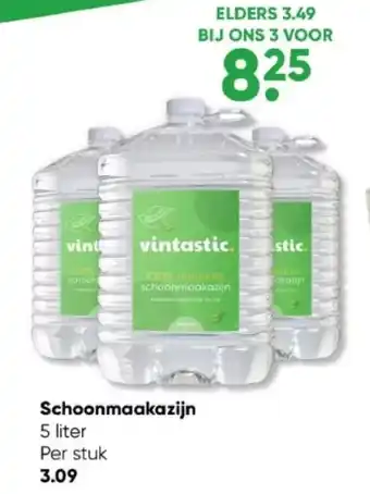 Schoonmaakazijn 5 liter