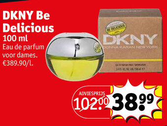 Kruidvat DKNY Be Delicious 100 ml aanbieding