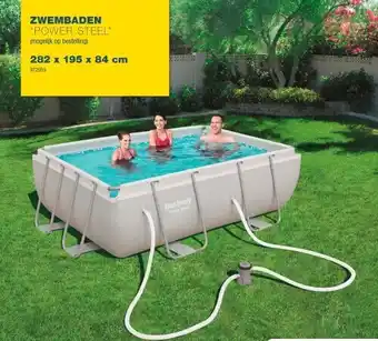 Hubo Zwembaden “power steel” aanbieding
