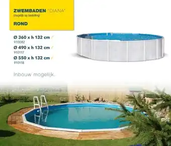 Hubo Zwembaden “diana” aanbieding