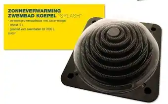 Hubo Zonneverwarming zwembad koepel “splash” aanbieding