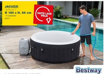 Hubo Jacuzzi “airjet” ø 180 x h. 66 cm aanbieding