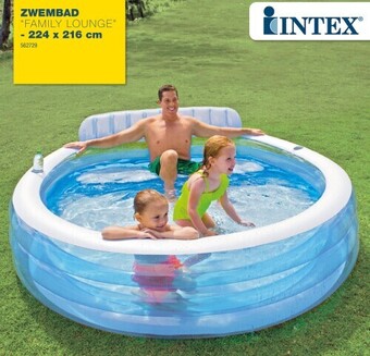 Hubo Zwembad “family lounge” - 224 x 216 cm aanbieding
