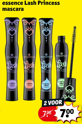 Kruidvat Essence lash princess mascara aanbieding