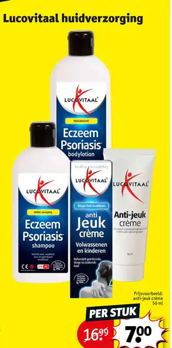 Kruidvat Lucovitaal anti-jeuk creme 50ml aanbieding