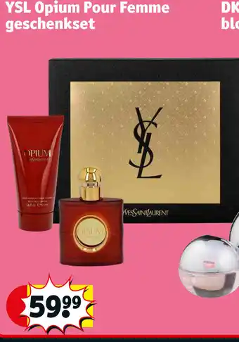 Kruidvat YSL Opium Pour Femme geschenkset aanbieding