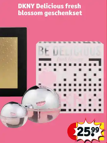 Kruidvat DKNY delicious fresh blossom geschenkset aanbieding