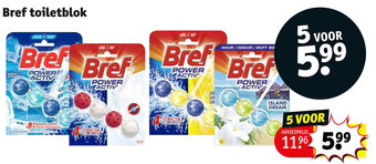 Kruidvat Bref toiletblok aanbieding
