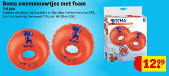 Bema zwemmouwtjes met foam 3-6 jaar
