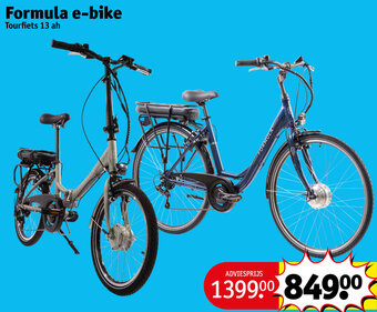 Kruidvat Formula e-bike Tourfiets 13 ah aanbieding
