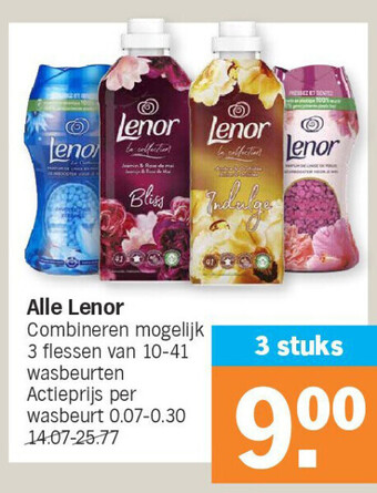 Albert Heijn Alle lenor aanbieding