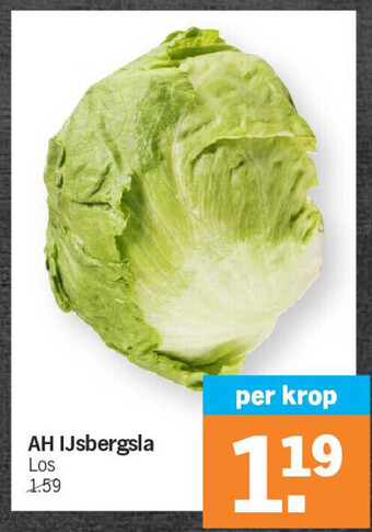 Albert Heijn Ah ijsbergsla aanbieding