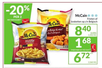 Intermarché McCain aanbieding