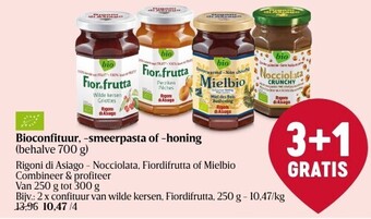 Delhaize Bioconfituur, -smeerpasta of -honing aanbieding